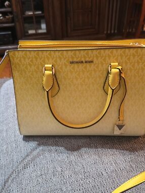 Michael Kors Yellow Signature Tote Bag